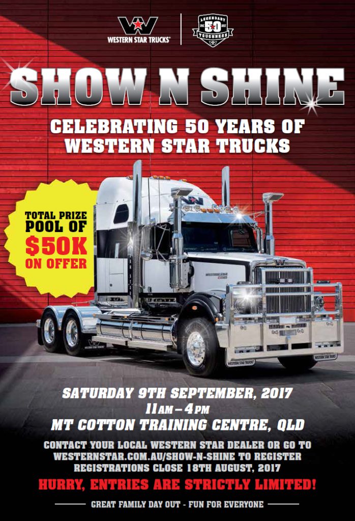 Western Star celebrates 50 years with Show n Shine