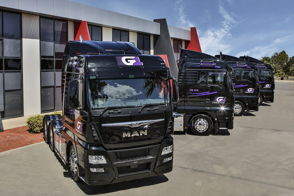 MAN D38 10-truck fleet delivered to G1 Logistics