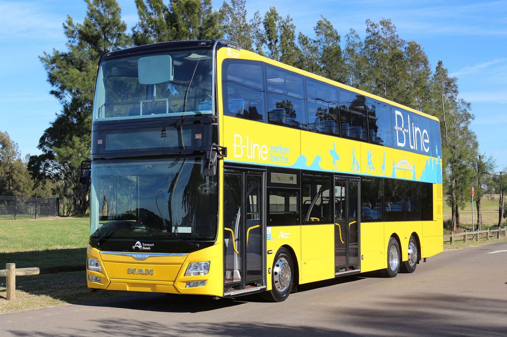 MAN A95 bus fleet to Transport for NSW