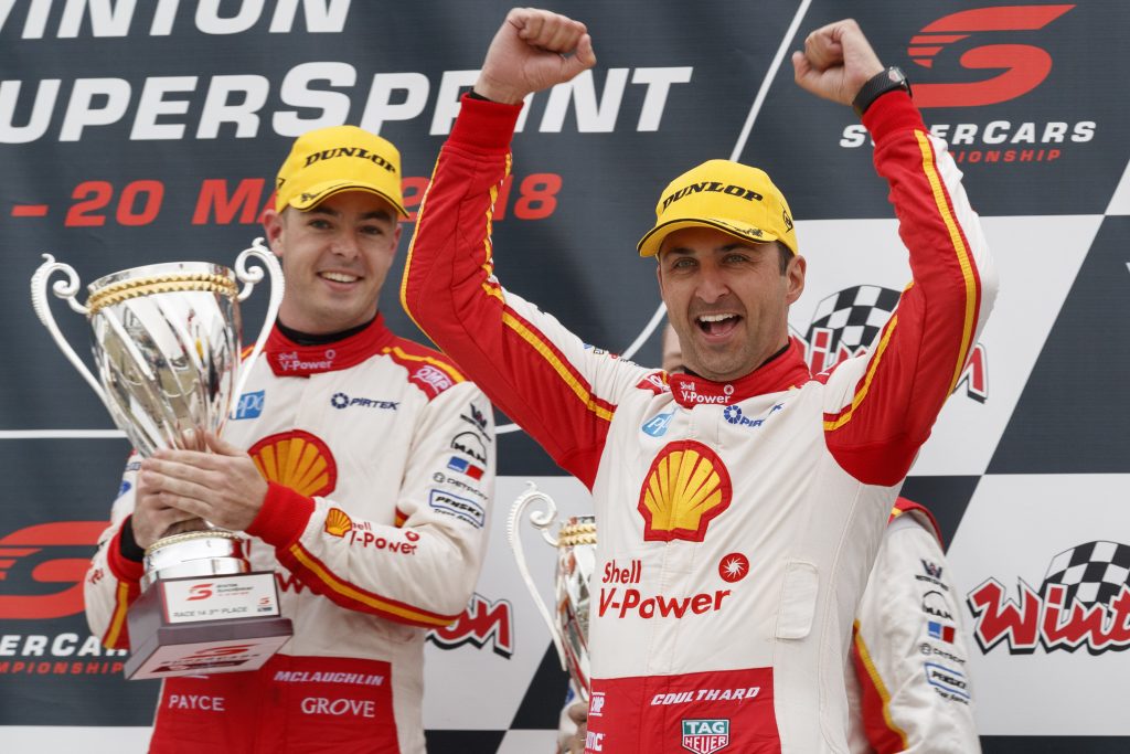 Coulthard scores win in Winton
