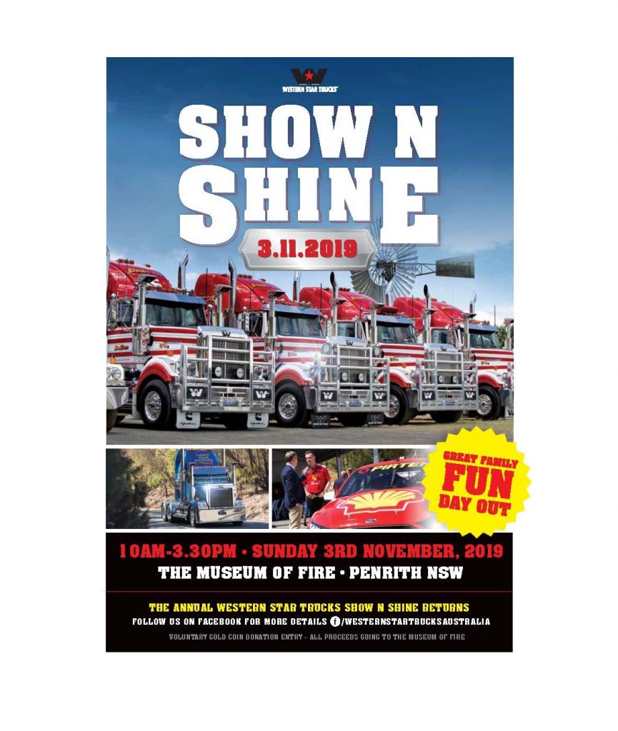 Western Star Show n Shine Registrations Now Open!