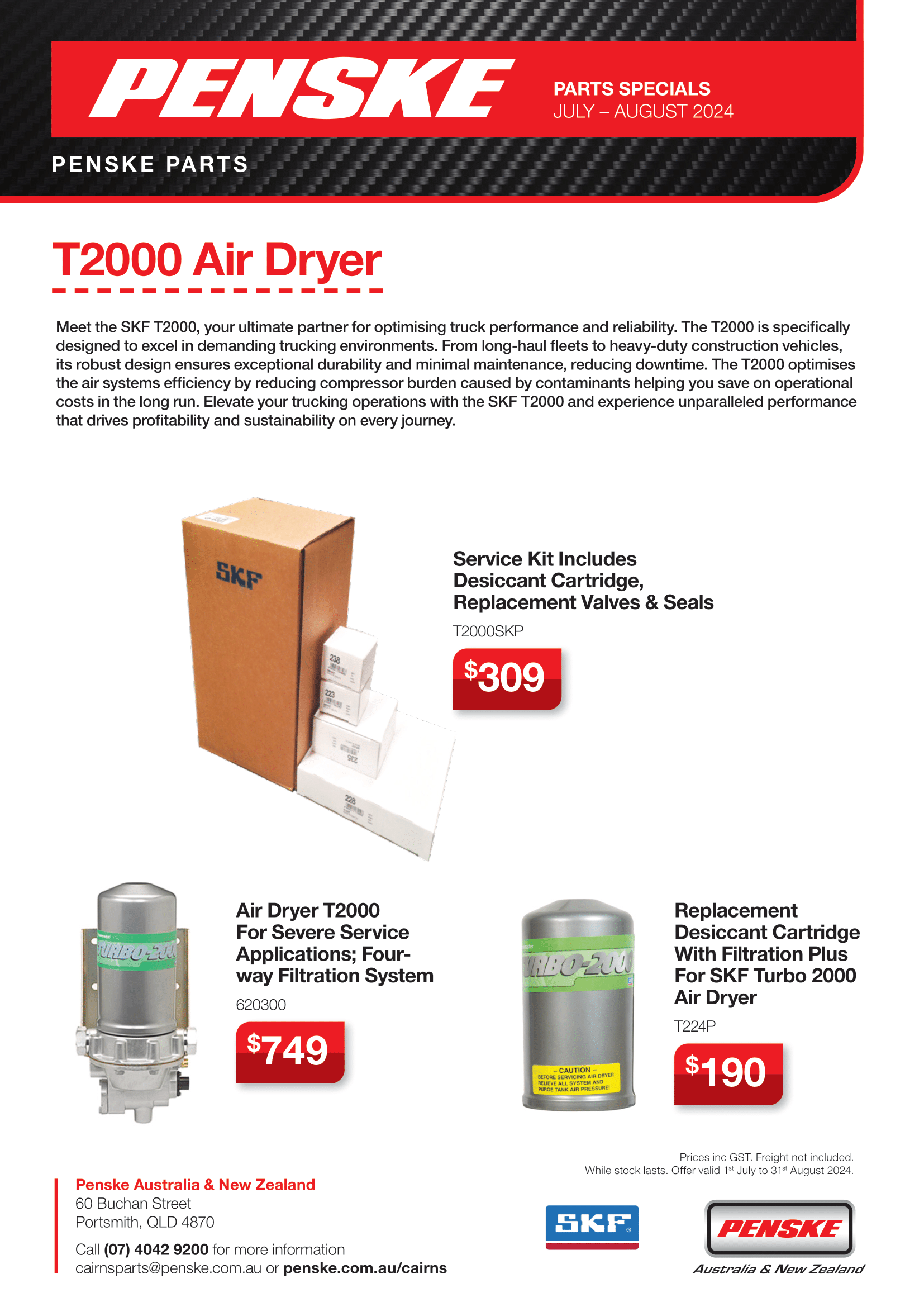 T2000 Air Dryer