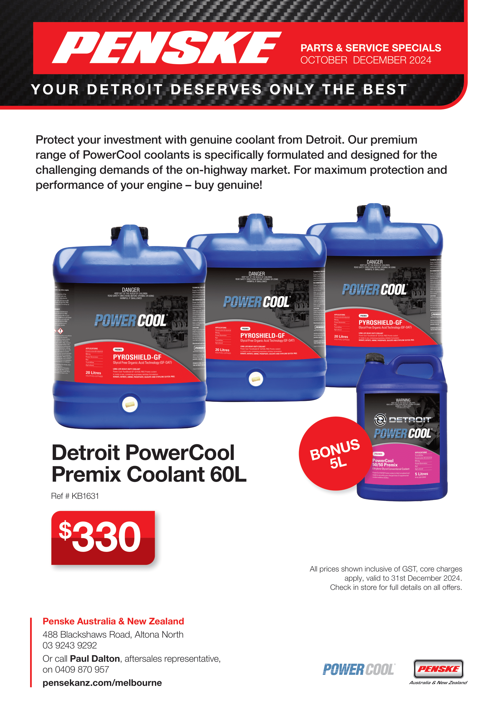 Detroit Powercool Promotion